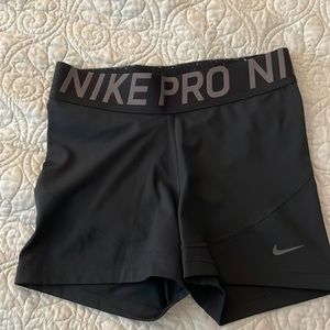 Nike pro workout shorts
